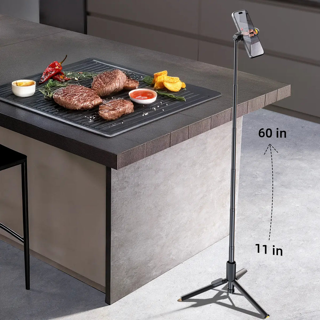【Backtoschool] Weilisi 60" Phone Tripod, Tripod for Iphone & Portable Selfie Stick Tripod with Remote, Phone Tripod Stand for Video Recording, Travel Tripod for Cell Phone Tripod Compatible with Iphone 15/14/13/Android,Back to School,Back to School Haul