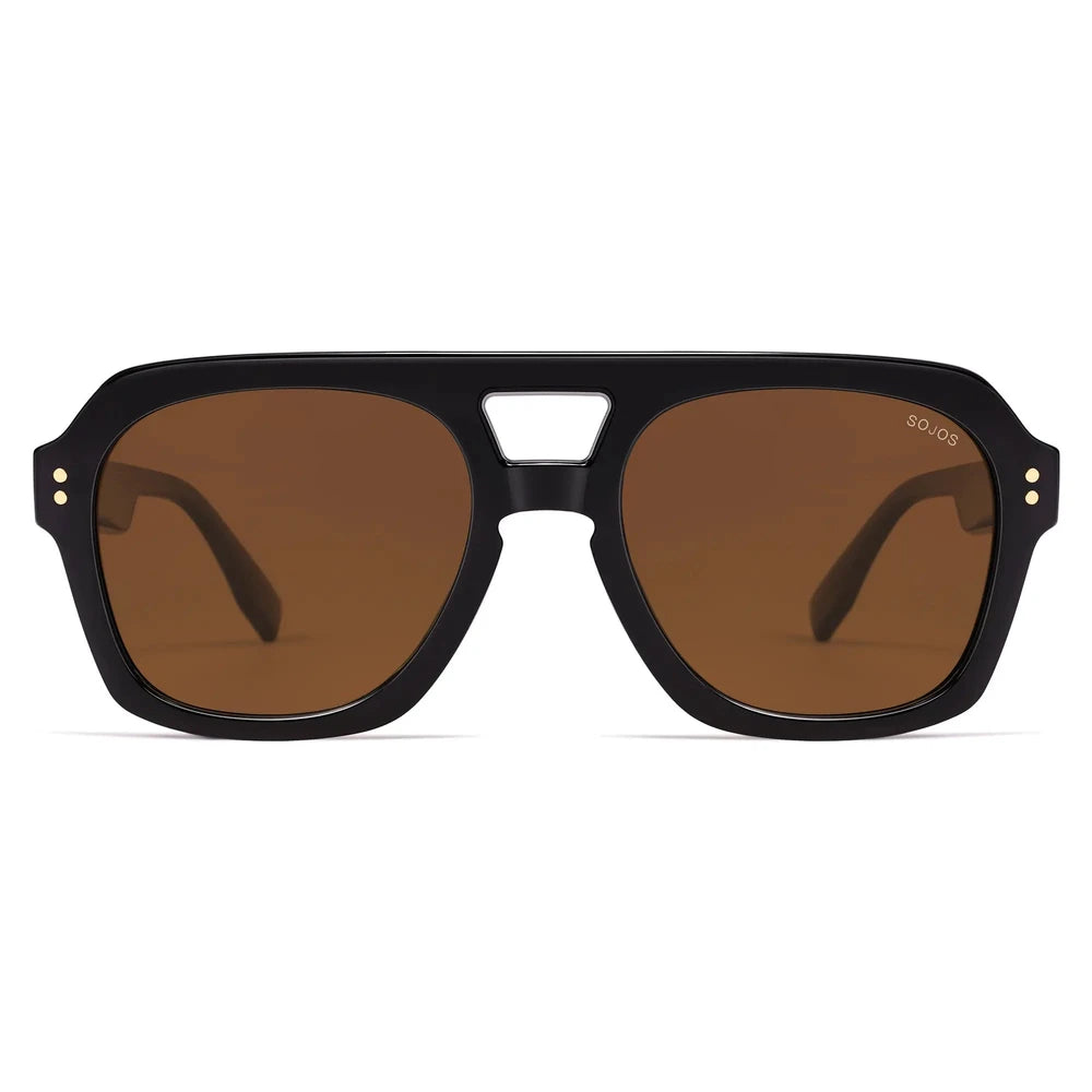 SOJOS Retro Polarized Aviator Sunglasses