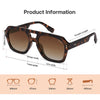 SOJOS Retro Polarized Aviator Sunglasses