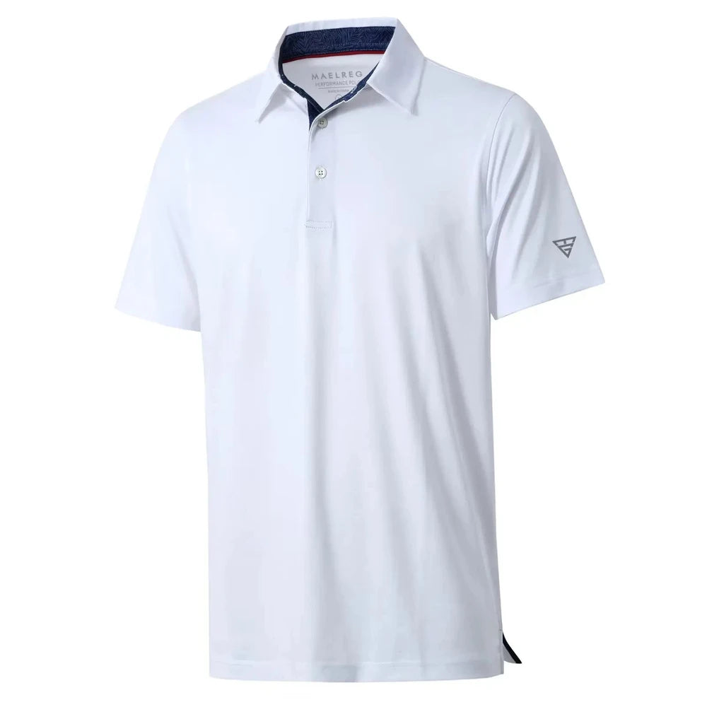 Mens Dry Fit Golf Polo Shirt