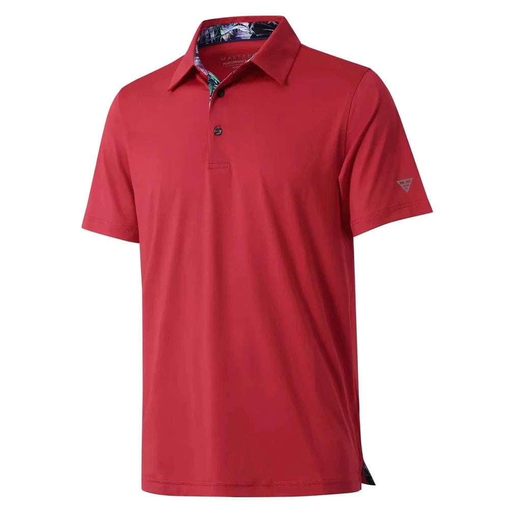 Mens Dry Fit Golf Polo Shirt