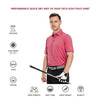 Mens Dry Fit Golf Polo Shirt