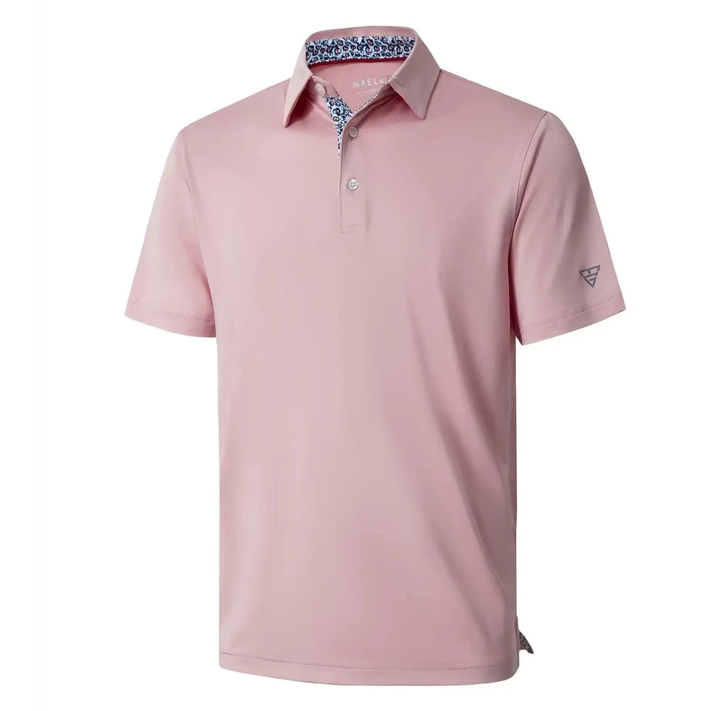 Mens Dry Fit Golf Polo Shirt