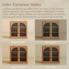 BELLEZE Modular Arched Glass Sideboard