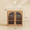 BELLEZE Modular Arched Glass Sideboard