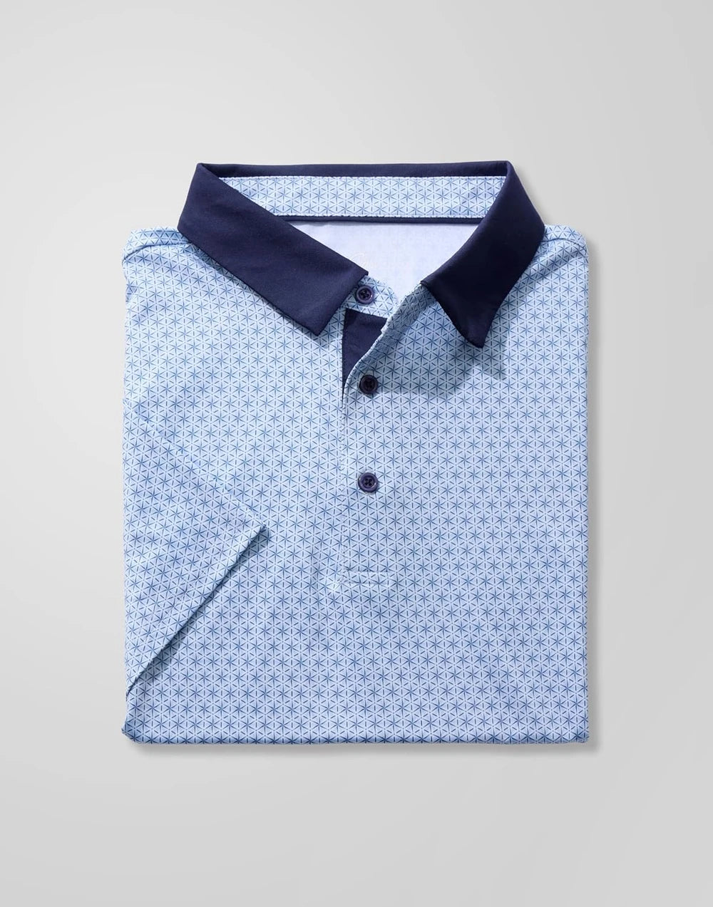 Obla Men Print Golf Polo Shirt