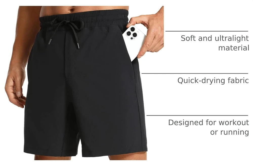 Feathery Fit Quick Drying Workout Shorts