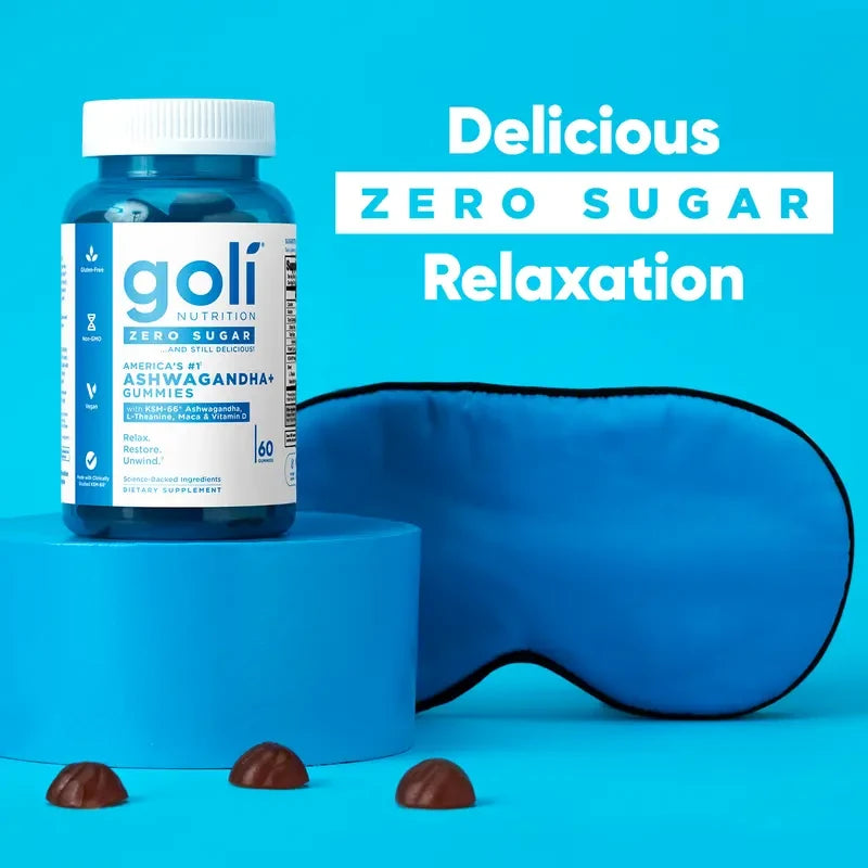 Goli Nutrition Zero Sugar Best Seller Trio Gummies