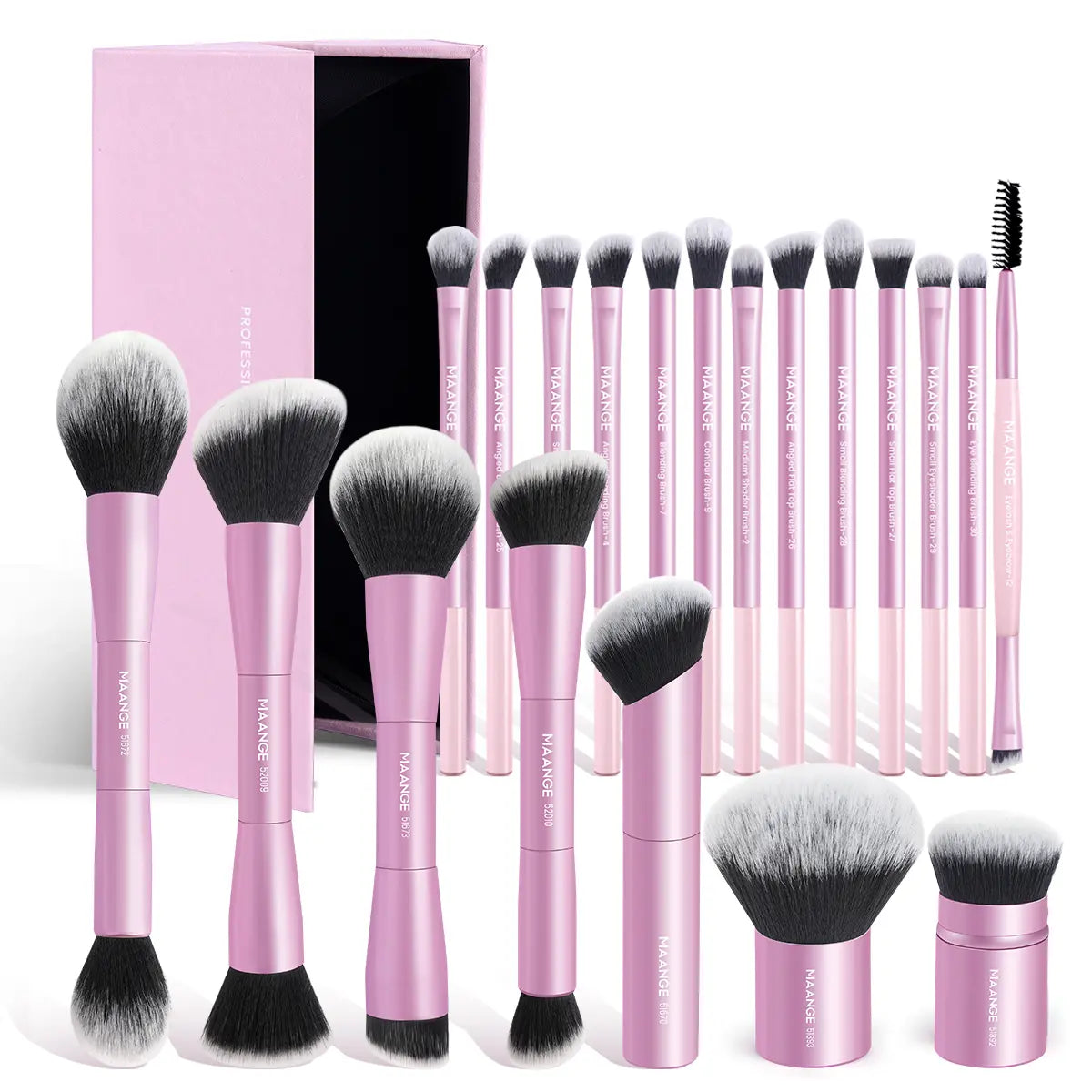 MAANGE Makeup Brushes Set 1 Set Multifunctional Makeup Brushes for Powder Liquid Cream Makeup Tools for Women Cosmetics Brushes Set Makeup Kits Makeup Brushes Set Makeup Tools Cosmetics Kits Concealer Brush,#Dealsforyoudays#Backtoschool#Sohochic