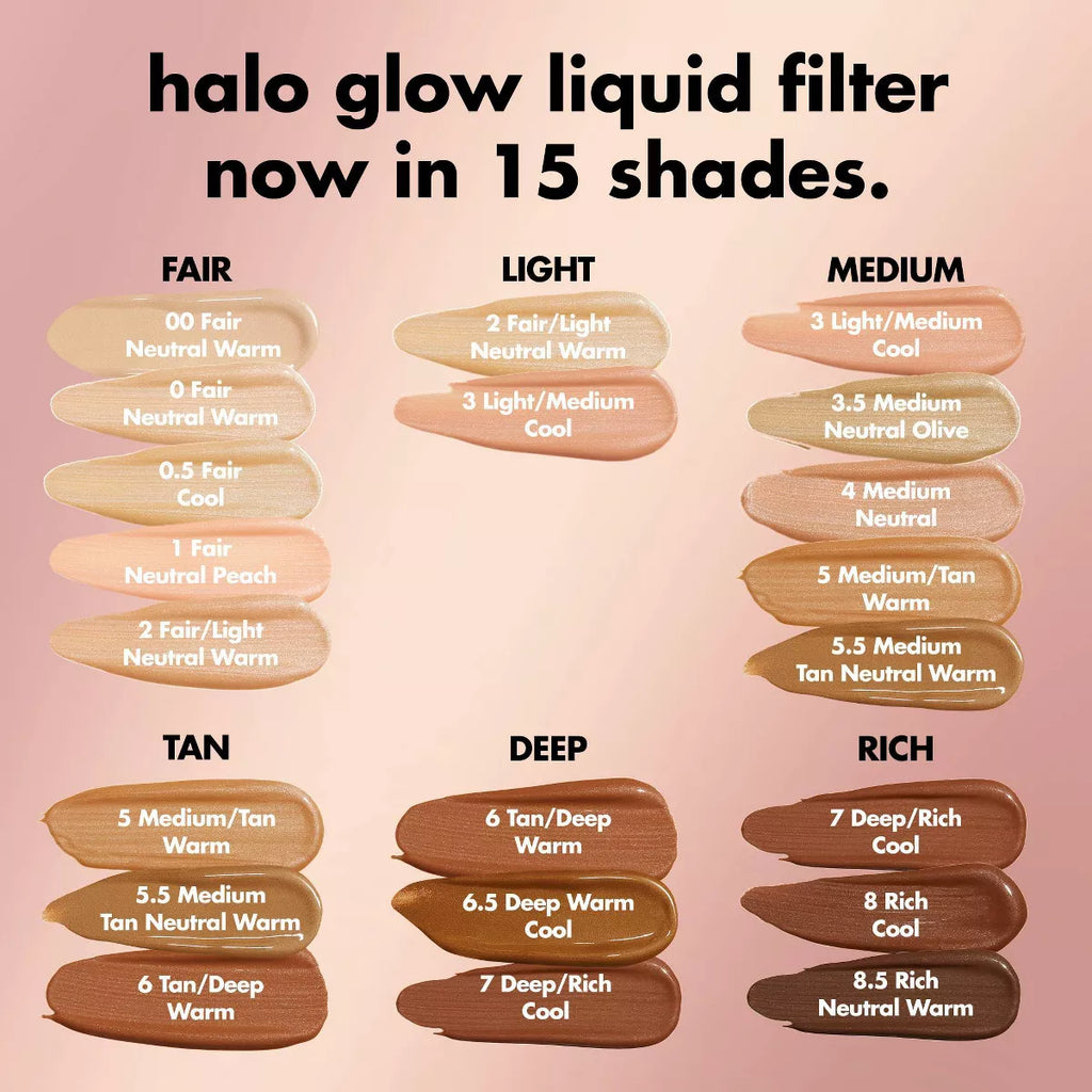 E.L.F. Halo Glow Liquid Filter Highlighter - 1.06 Fl Oz
