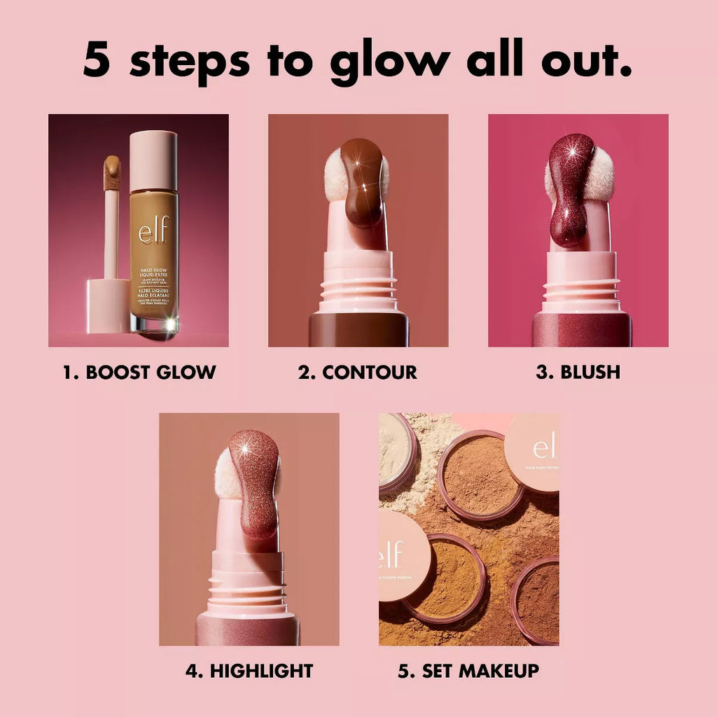 E.L.F. Halo Glow Liquid Filter Highlighter - 1.06 Fl Oz