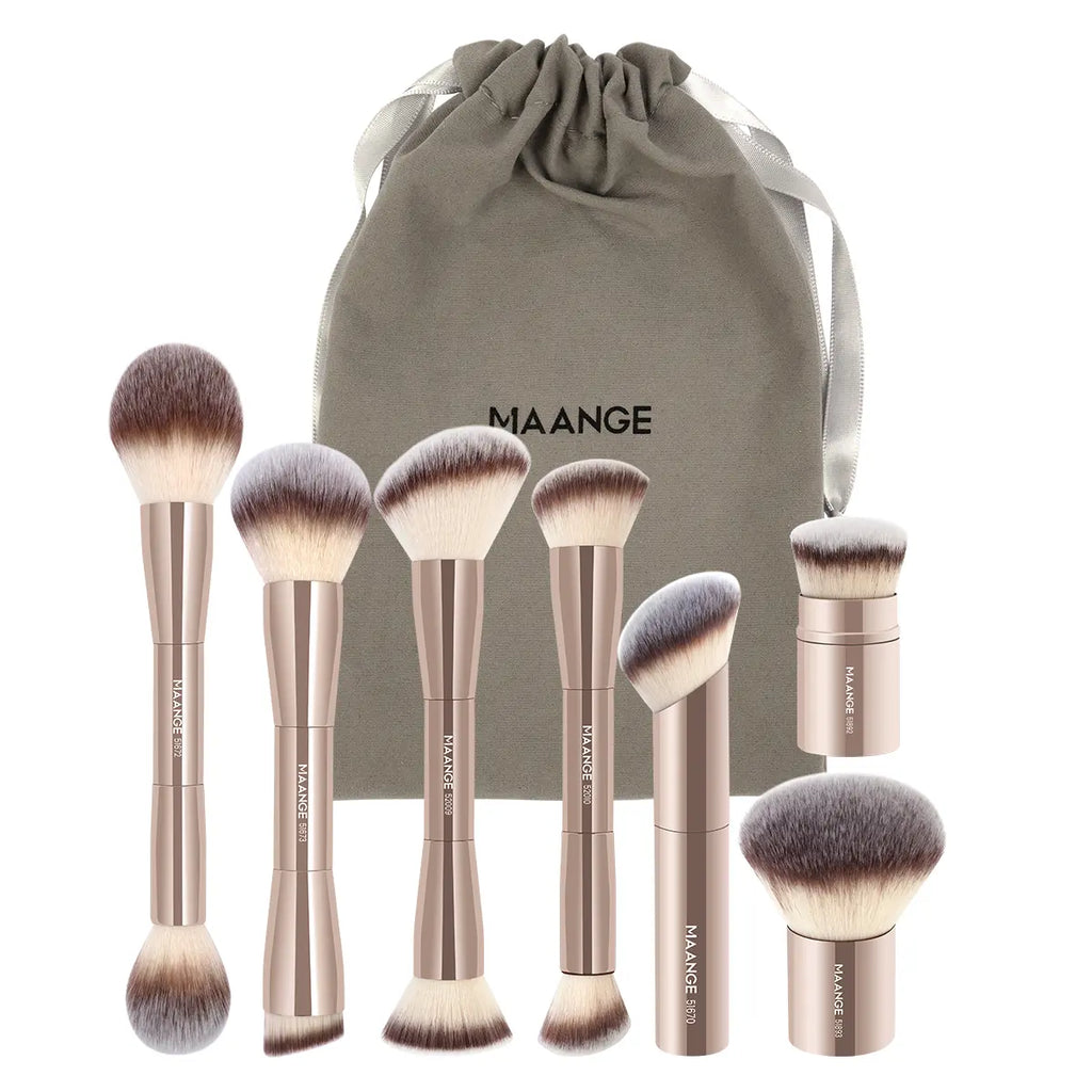 MAANGE Makeup Brushes Set 1 Set Multifunctional Makeup Brushes for Powder Liquid Cream Makeup Tools for Women Cosmetics Brushes Set Makeup Kits Makeup Brushes Set Makeup Tools Cosmetics Kits Concealer Brush,#Dealsforyoudays#Backtoschool#Sohochic