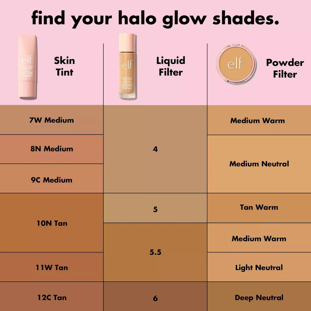 E.L.F. Halo Glow Liquid Filter Highlighter - 1.06 Fl Oz