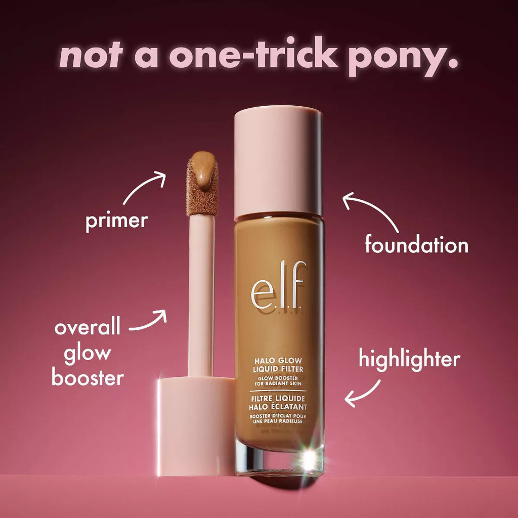 E.L.F. Halo Glow Liquid Filter Highlighter - 1.06 Fl Oz