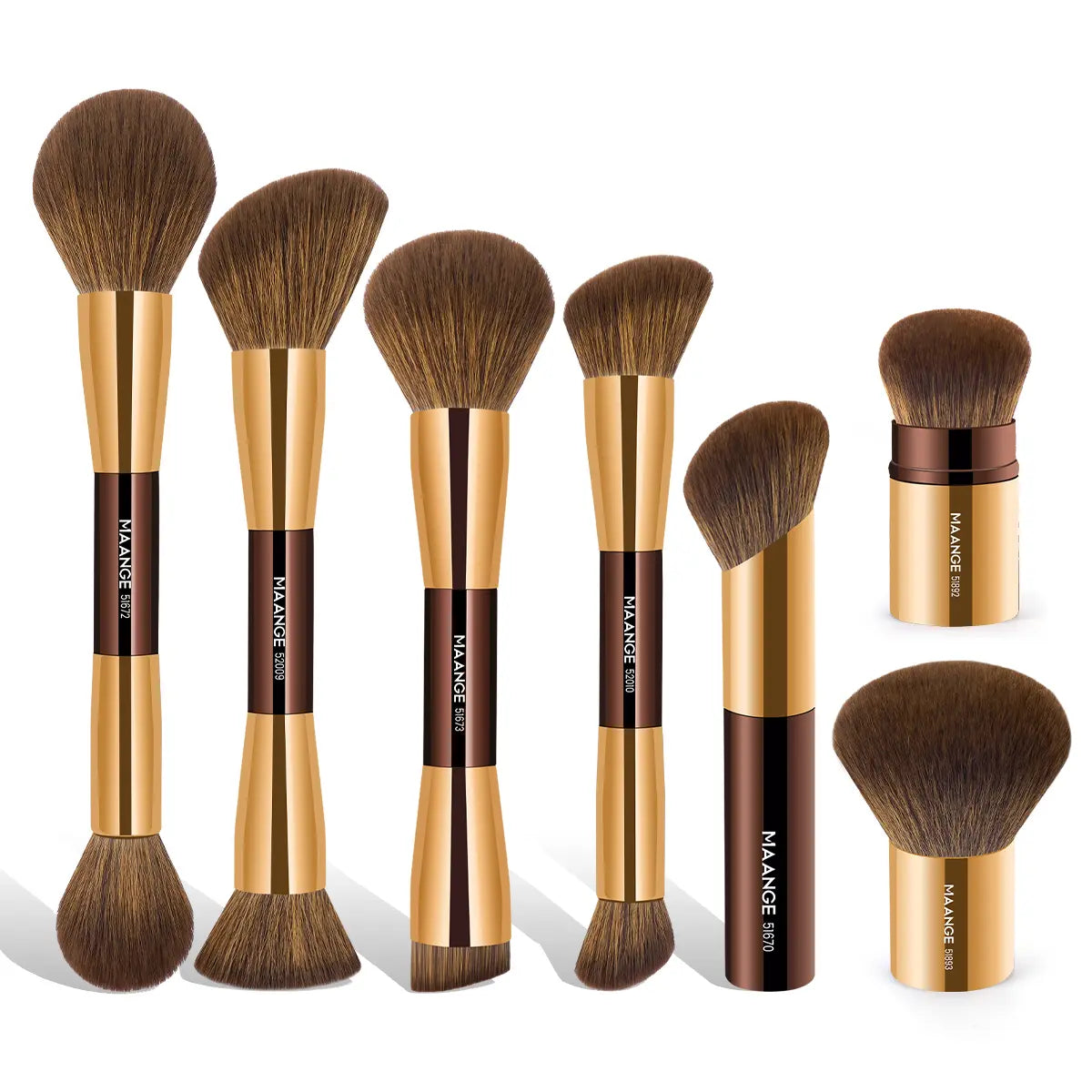 MAANGE Makeup Brushes Set 1 Set Multifunctional Makeup Brushes for Powder Liquid Cream Makeup Tools for Women Cosmetics Brushes Set Makeup Kits Makeup Brushes Set Makeup Tools Cosmetics Kits Concealer Brush,#Dealsforyoudays#Backtoschool#Sohochic