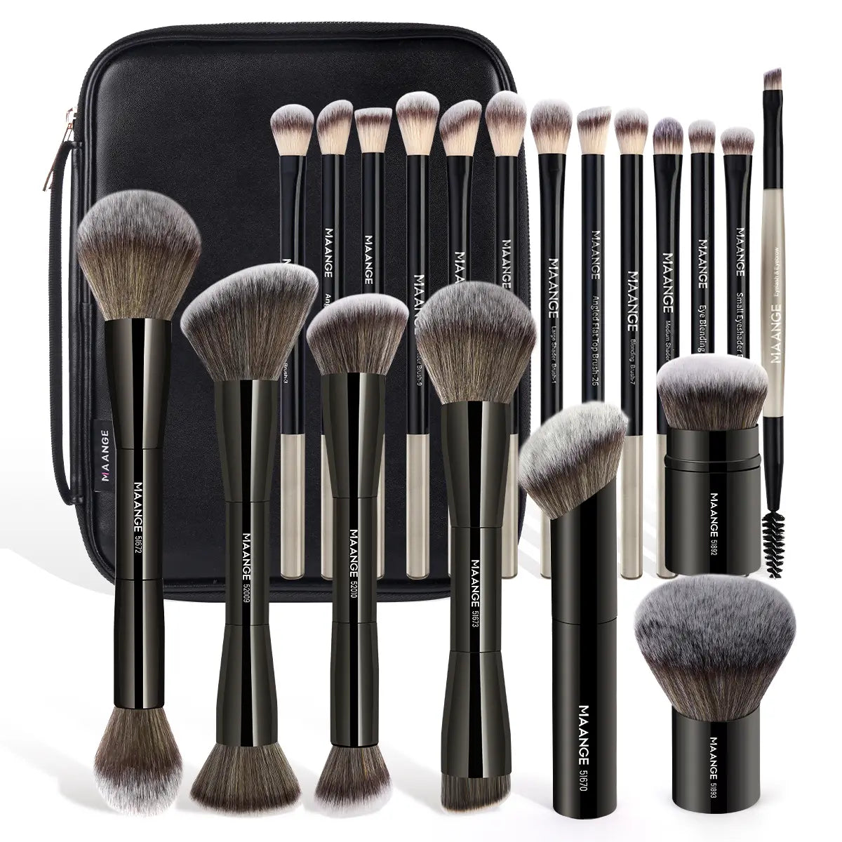 MAANGE Makeup Brushes Set 1 Set Multifunctional Makeup Brushes for Powder Liquid Cream Makeup Tools for Women Cosmetics Brushes Set Makeup Kits Makeup Brushes Set Makeup Tools Cosmetics Kits Concealer Brush,#Dealsforyoudays#Backtoschool#Sohochic